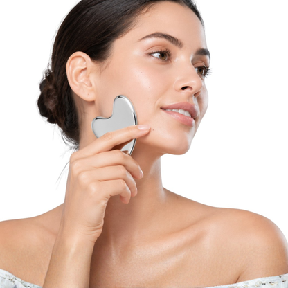 Gua Sha de acero inoxidable